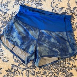 LuluLemon Highwaist Speed Short